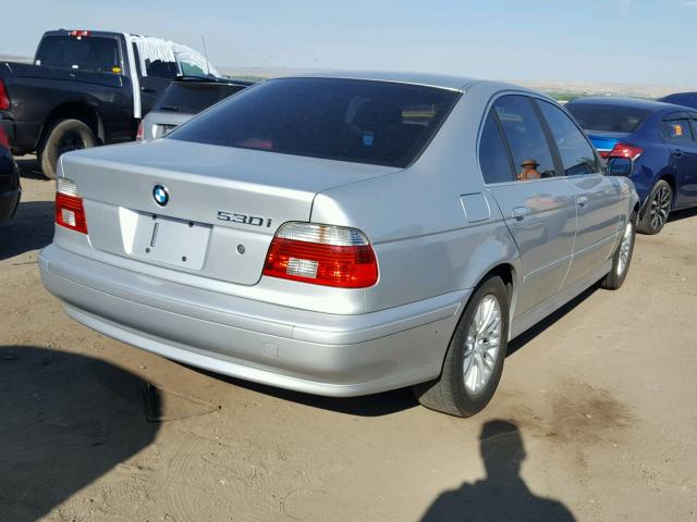 WBADT63452CH99978 - 2002 BMW 530 I AUTO SILVER photo 4