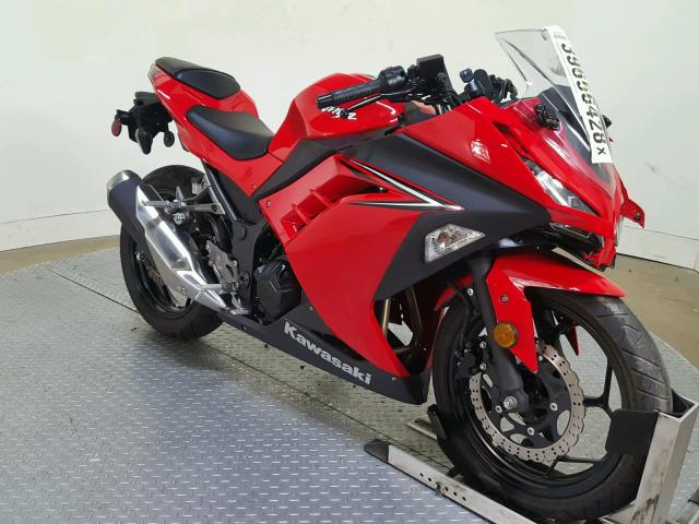 JKAEX8A17GDA26733 - 2016 KAWASAKI EX300 A RED photo 2