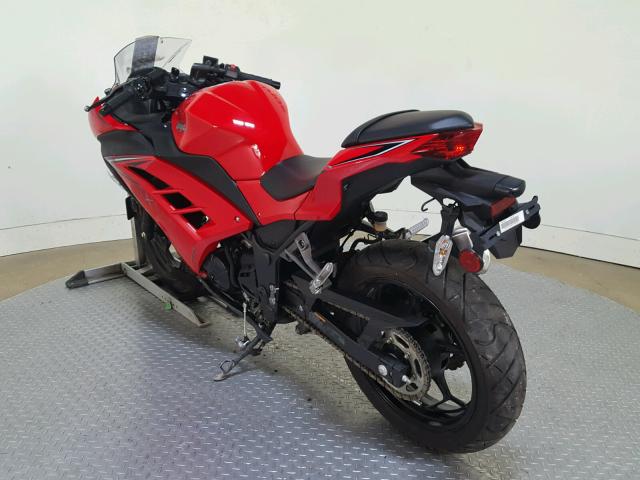 JKAEX8A17GDA26733 - 2016 KAWASAKI EX300 A RED photo 6