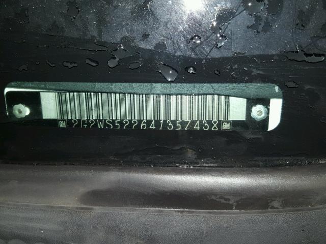 2G2WS522641357438 - 2004 PONTIAC GRAND PRIX Սպիտակ լուսանկար 10