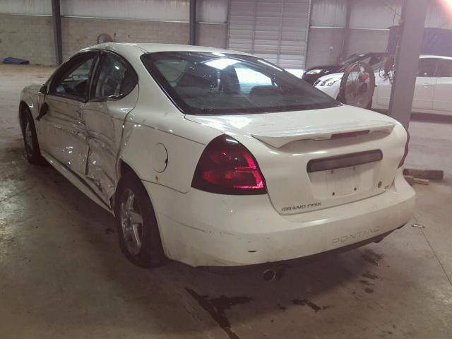 2G2WS522641357438 - 2004 PONTIAC GRAND PRIX Սպիտակ լուսանկար 3