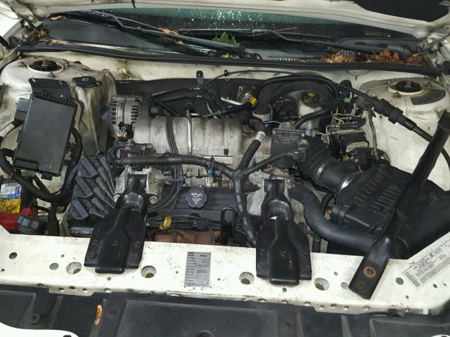 2G2WS522641357438 - 2004 PONTIAC GRAND PRIX Սպիտակ լուսանկար 7