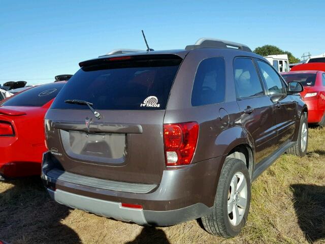 2CKDL63F676050195 - 2007 PONTIAC TORRENT GRAY photo 4