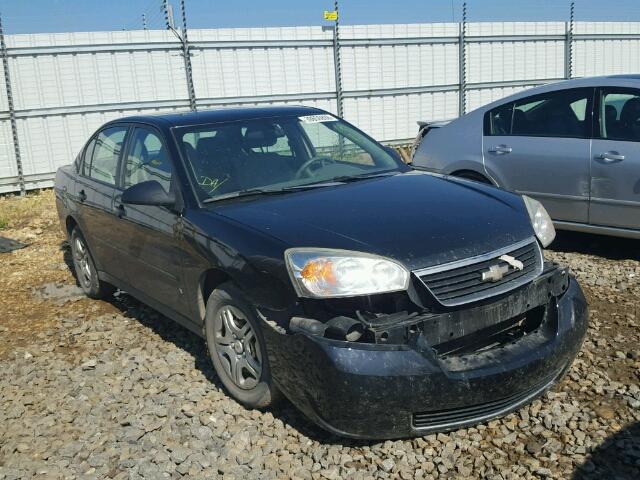 1G1ZS58F67F272074 - 2007 CHEVROLET MALIBU LS შავი ფოტო 1
