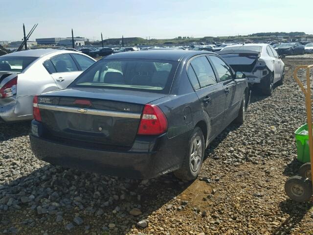 1G1ZS58F67F272074 - 2007 CHEVROLET MALIBU LS შავი ფოტო 4