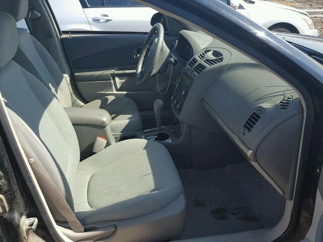 1G1ZS58F67F272074 - 2007 CHEVROLET MALIBU LS შავი ფოტო 5
