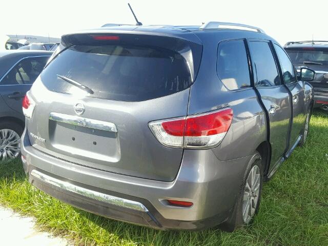 5N1AR2MN7GC635541 - 2016 NISSAN PATHFINDER GRAY photo 4