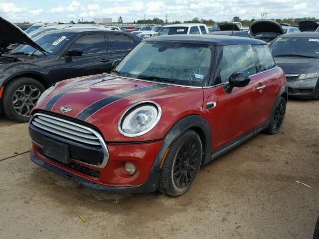 WMWXM5C59FT973289 - 2015 MINI COOPER RED photo 2