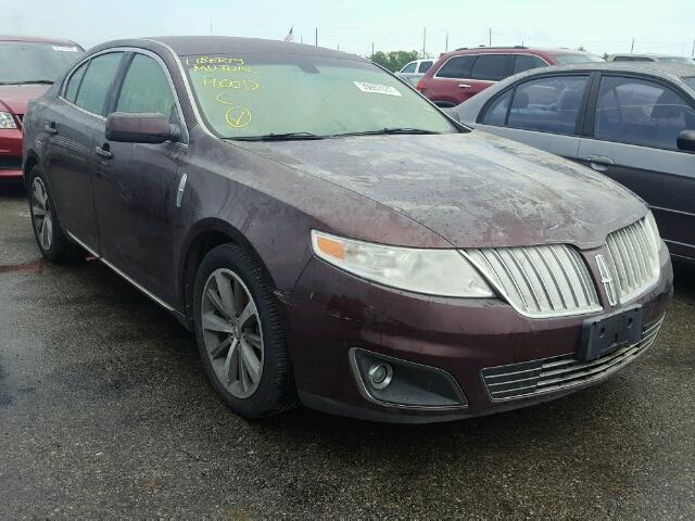 1LNHM93R89G625557 - 2009 LINCOLN MKS MAROON photo 1