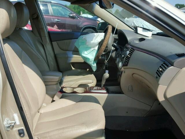 KNAGE123385211217 - 2008 KIA OPTIMA BEIGE photo 5