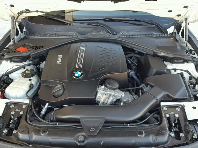 WBA3A9G51FNS66636 - 2015 BMW 335 I WHITE photo 7