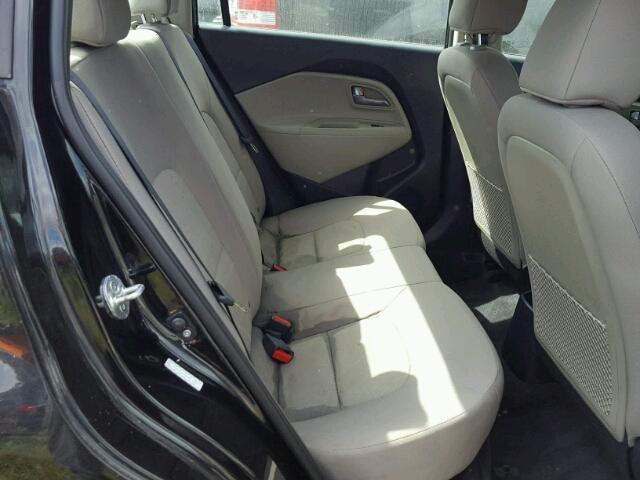 KNADM4A32F6516966 - 2015 KIA RIO LX BLACK photo 6