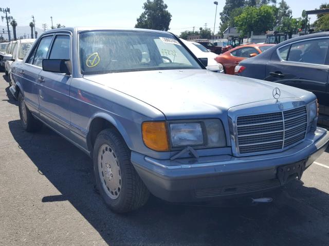 WDBCA24D2JA396445 - 1988 MERCEDES-BENZ 300 SE BLUE photo 1