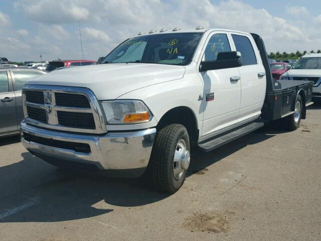 3D6WF4CL4BG628125 - 2011 DODGE RAM 3500 S WHITE photo 2