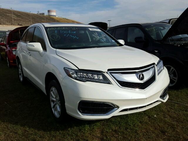 5J8TB3H54HL015363 - 2017 ACURA RDX WHITE photo 1