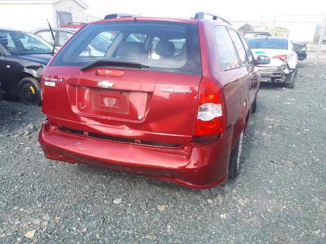 KL1JK89Z16K314467 - 2006 CHEVROLET OPTRA LT RED photo 9