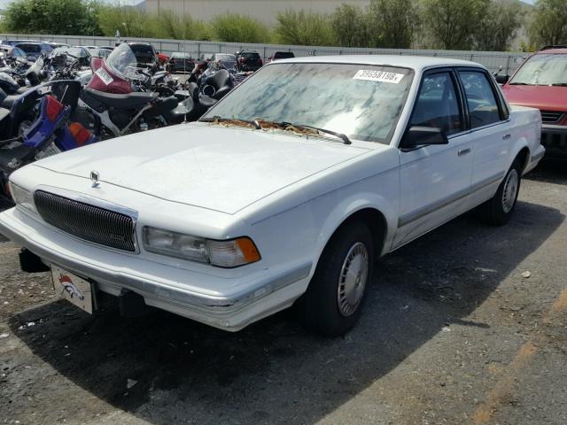 3G4AG55M9RS618296 - 1994 BUICK CENTURY SP WHITE photo 2