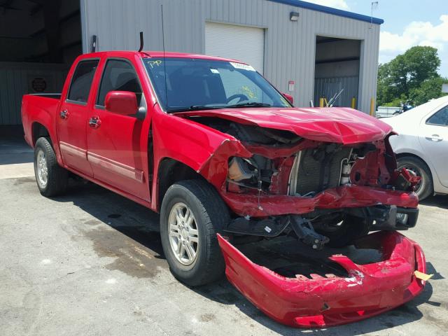 1GCJTCDE5A8122245 - 2010 CHEVROLET COLORADO L RED photo 1