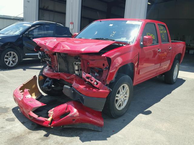 1GCJTCDE5A8122245 - 2010 CHEVROLET COLORADO L RED photo 2