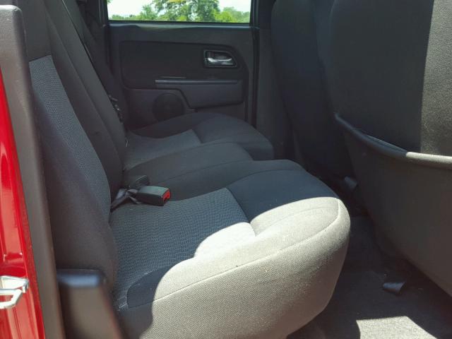 1GCJTCDE5A8122245 - 2010 CHEVROLET COLORADO L RED photo 6