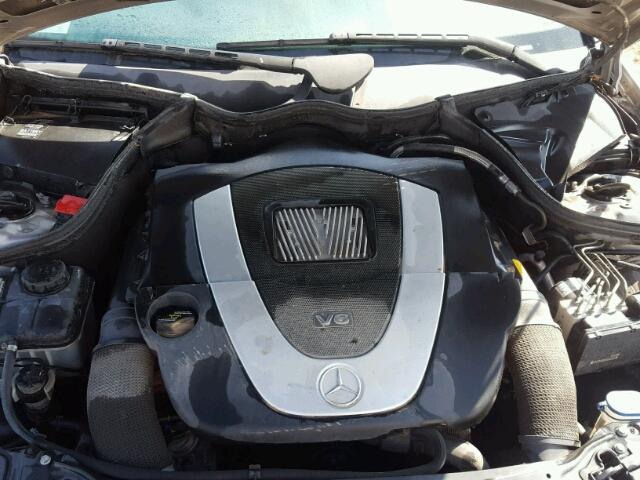 WDBRF52H56F766882 - 2006 MERCEDES-BENZ C GENERATI SILVER photo 7