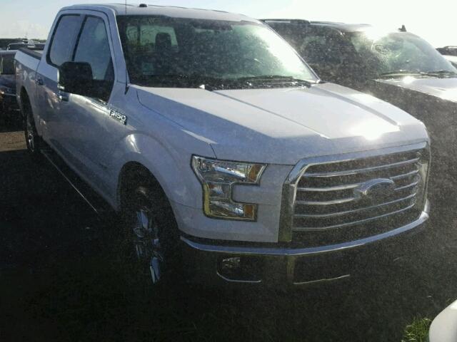 1FTEW1CP9GKF45115 - 2016 FORD F150 WHITE photo 1