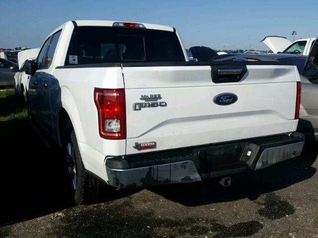 1FTEW1CP9GKF45115 - 2016 FORD F150 WHITE photo 3