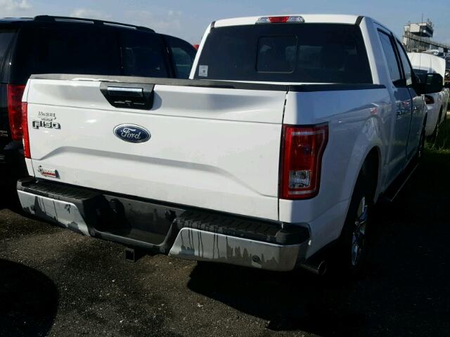 1FTEW1CP9GKF45115 - 2016 FORD F150 WHITE photo 4