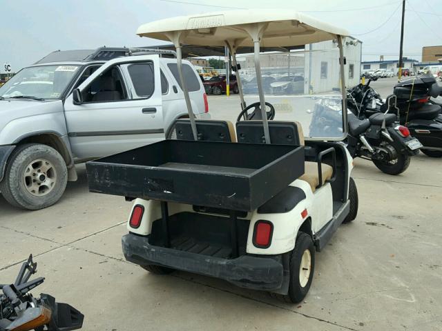 0000000000002000 - 2005 YAMAHA GOLF CART WHITE photo 4