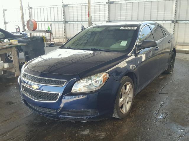 1G1ZB5E08CF243850 - 2012 CHEVROLET MALIBU LS BLUE photo 2