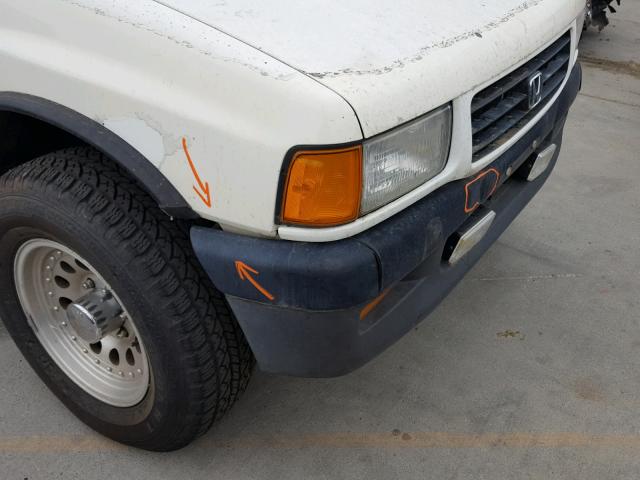 4S6CM58V0T4407640 - 1996 HONDA PASSPORT E 白色 照片 9