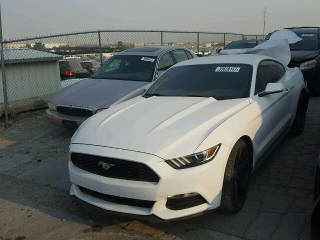 1FA6P8AM7F5376461 - 2015 FORD MUSTANG WHITE photo 2