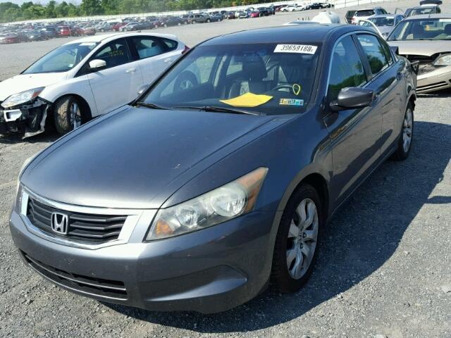 1HGCP26848A071842 - 2008 HONDA ACCORD EXL GRAY photo 2