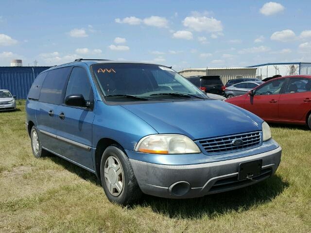 2FMZA51421BB35995 - 2001 FORD WINDSTAR L BLUE photo 1