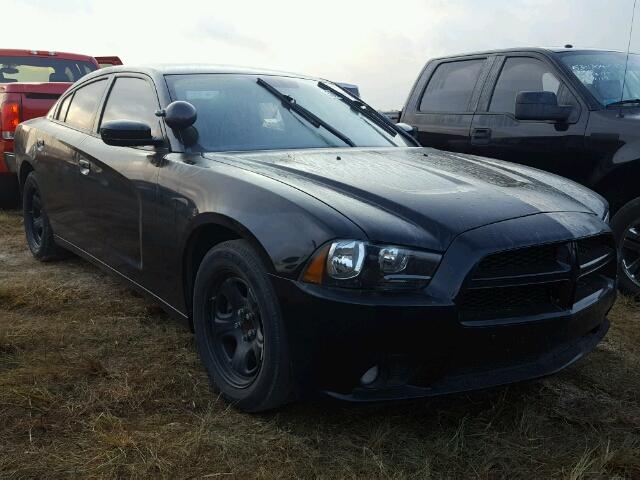 2C3CDXAG5CH167366 - 2012 DODGE CHARGER PO BLACK photo 1