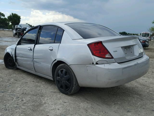 1G8AJ52F05Z136920 - 2005 SATURN ION LEVEL SILVER photo 3