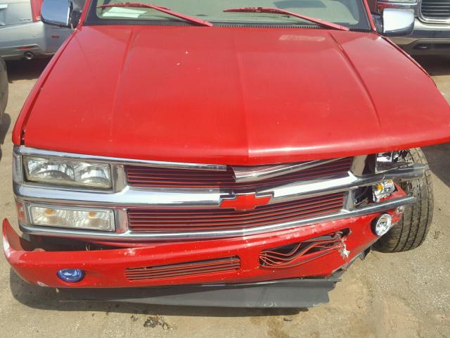 1GCEC19R9XR118980 - 1999 CHEVROLET GMT-400 C1 RED photo 7