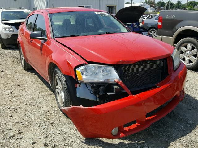 1B3LC56B69N526063 - 2009 DODGE AVENGER SX RED photo 1