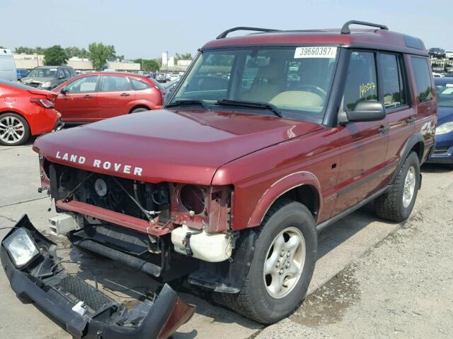 SALTY15481A706239 - 2001 LAND ROVER DISCOVERY RED photo 2