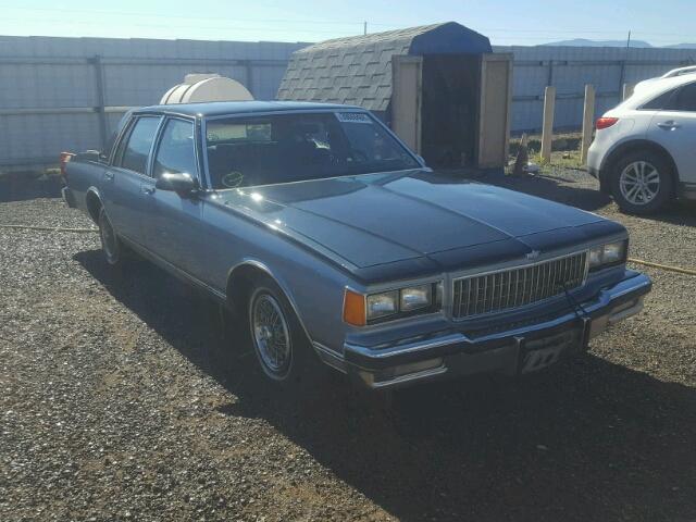 1G1BN69HXGY117515 - 1986 CHEVROLET CAPRICE CL BLUE photo 1