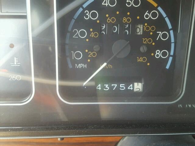 1G1BN69HXGY117515 - 1986 CHEVROLET CAPRICE CL 蓝色 照片 8