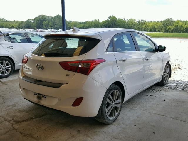 KMHD35LH3GU271821 - 2016 HYUNDAI ELANTRA GT WHITE photo 4