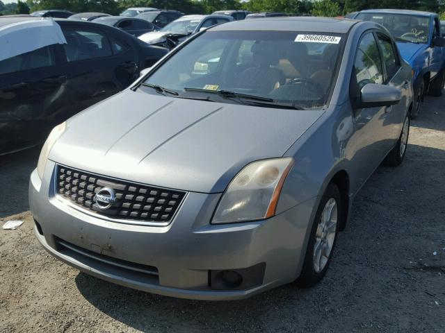 3N1AB61E87L609705 - 2007 NISSAN SENTRA 2.0 GRAY photo 2