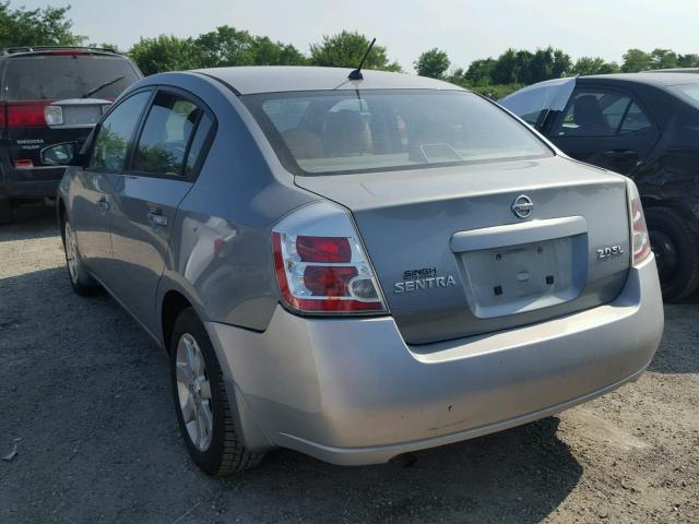 3N1AB61E87L609705 - 2007 NISSAN SENTRA 2.0 GRAY photo 3