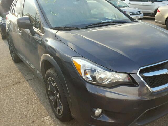 JF2GPAVCXD2216422 - 2013 SUBARU XV CROSSTR GRAY photo 1