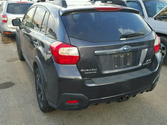 JF2GPAVCXD2216422 - 2013 SUBARU XV CROSSTR GRAY photo 3