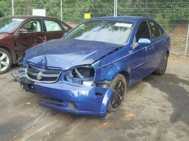 KL5JD56Z48K749241 - 2008 SUZUKI FORENZA BA BLUE photo 2