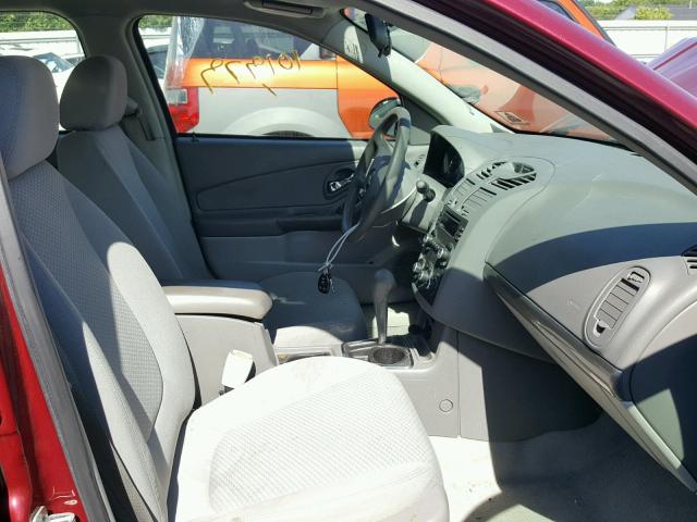 1G1ZS58F97F294182 - 2007 CHEVROLET MALIBU LS Bordo foto 5