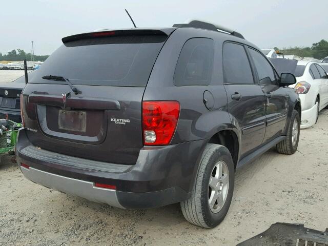 2CKDL33F886075616 - 2008 PONTIAC TORRENT GRAY photo 4