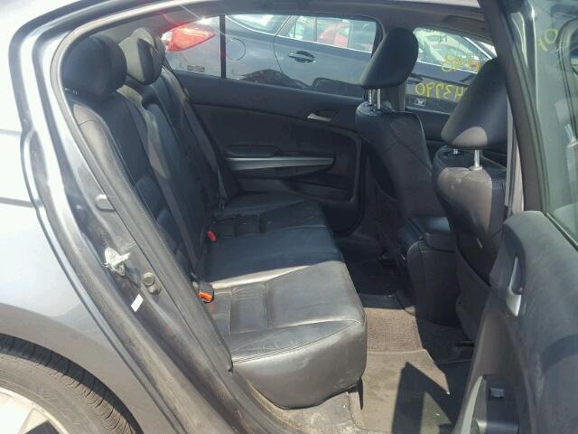 1HGCP2F85AA026415 - 2010 HONDA ACCORD EXL GRAY photo 6